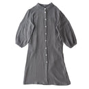 ルームワンピース〔長袖〕 ルームウェア パジャマ ガーゼワンピース レディース 長袖 コットン 綿 100％ 3重ガーゼ 前開き おしゃれ フリーサイズ recorela ぼん家具