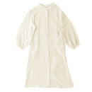 ルームワンピース〔長袖〕 ルームウェア パジャマ ガーゼワンピース レディース 長袖 コットン 綿 100％ 3重ガーゼ 前開き おしゃれ フリーサイズ recorela ぼん家具