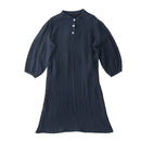 ルームワンピース〔長袖〕 ルームウェア パジャマ ガーゼワンピース レディース 長袖 コットン 綿 100％ 3重ガーゼ 前開き おしゃれ フリーサイズ recorela ぼん家具