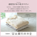 ルームワンピース〔長袖〕 ルームウェア パジャマ ガーゼワンピース レディース 長袖 コットン 綿 100％ 3重ガーゼ 前開き おしゃれ フリーサイズ recorela ぼん家具