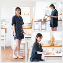 パジャマ〔半袖・レディース〕 パジャマ レディース 半袖 半ズボン S M L ルームウエア セット レディースパジャマ 3重ガーゼ 綿100% コットン 部屋着 前開き おしゃれ recorela ぼん家具