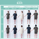 パジャマ〔半袖・男女兼用〕 パジャマ メンズ レディース 半袖 半ズボン S M L ルームウエア セット 3重ガーゼ 綿100% コットン 部屋着 前開き ボタン きれいめ おしゃれ recorela ぼん家具