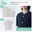 パジャマ〔半袖・男女兼用〕 パジャマ メンズ レディース 半袖 半ズボン S M L ルームウエア セット 3重ガーゼ 綿100% コットン 部屋着 前開き ボタン きれいめ おしゃれ recorela ぼん家具