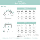 ルームウェア〔半袖・男女兼用〕 パジャマ メンズ レディース 半袖 半ズボン S M L ルームウエア セット 3重ガーゼ 綿100% コットン ハーフパンツ ウエストゴム おしゃれ recorela ぼん家具