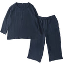 ルームウェア〔長袖・男女兼用〕 パジャマ レディース メンズ ガーゼパジャマ 長袖 ルームウェア 部屋着 綿100％ コットン おしゃれ 上下セット 男女兼用 recorela ぼん家具