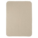 敷きパッド〔Dサイズ〕 敷パッド ダブル 洗える おしゃれ 140×200 オールシーズン 春 夏 秋 冬 絹麻 ズレ防止 ゴムバンド 吸湿速乾 静電気防止 フレンチリネン ぼん家具