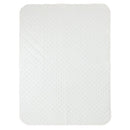 敷きパッド〔Dサイズ〕 敷パッド ダブル 洗える おしゃれ 140×200 オールシーズン 春 夏 秋 冬 絹麻 ズレ防止 ゴムバンド 吸湿速乾 静電気防止 フレンチリネン ぼん家具