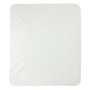 敷きパッド〔Qサイズ〕 敷パッド クイーン 洗える おしゃれ 160×200 オールシーズン 春 夏 秋 冬 絹麻 ズレ防止 ゴムバンド 吸湿速乾 静電気防止 フレンチリネン ぼん家具