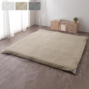 敷きパッド〔Kサイズ〕 敷パッド キング 洗える おしゃれ 180×200 オールシーズン 春 夏 秋 冬 絹麻 ズレ防止 ゴムバンド 吸湿速乾 静電気防止 フレンチリネン ぼん家具