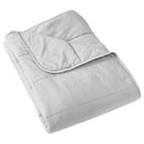 接触冷感ひんやりケット〔Sサイズ〕 タオルケット シングル 冷感ケット クールケット 肌掛け布団 冷感寝具 ひんやり 涼感 夏 用 丸洗いOK Q-MAX 0.5 綿100％ タオル地 パイル リバーシブル ぼん家具