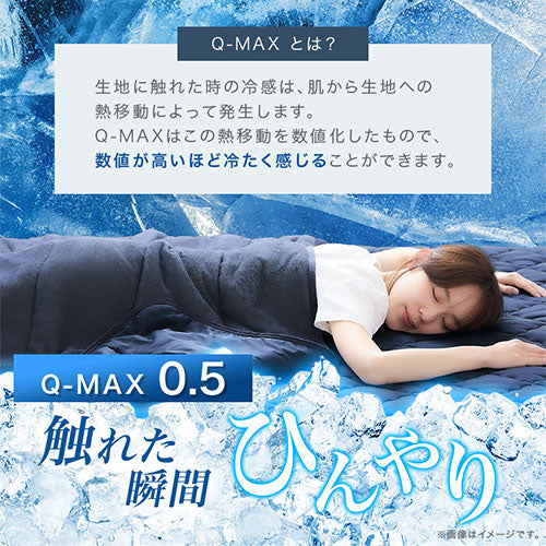 【新品 送料無料】冷感敷きパッド ひんやりマットシングル 洗える ベッドパッド 接触冷感ひんやり敷パッド〔Sサイズ〕 敷きパッド シングル