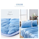 接触冷感ひんやり枕パッド〔2枚組〕 枕カバー 冷感枕カバー 枕パッド Q-MAX 0.5 ピローパッド 50×45 2枚セット 接触冷感 抗菌防臭 涼感 冷たい ひんやり 丸洗いOK 洗える ぼん家具