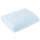 接触冷感もっちり敷パッド〔Kサイズ〕 ひんやり 敷きパッド 敷パッド キングサイズ 夏 接触冷感 通気性 抗菌 防臭 洗濯機OK 弾力性 ベッドパッド クールマット ひんやりマット 敷きパット ぼん家具