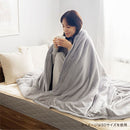 4層プレミアム毛布〔S〕 毛布 ブランケット シングル 2枚合わせ 中綿入り 厚手毛布 フランネル マイクロファイバー 暖かい おしゃれ 起毛 洗える あったか毛布 抗菌 防臭 ぼん家具