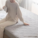 レギュラー敷きパッド〔S〕 敷きパッド シングル 100×200 ベッドパッド 敷き毛布 冬 フランネル マイクロファイバー 暖かい 起毛 洗える 薄手 抗菌 防臭 低ホル ゴム付き ぼん家具