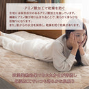 レギュラー敷きパッド〔SD〕 敷きパッド セミダブル 120×200 ベッドパッド 敷き毛布 冬 フランネル マイクロファイバー 暖かい 起毛 洗える 薄手 抗菌 防臭 低ホル ゴム付き ぼん家具