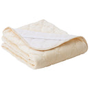 レギュラー敷きパッド〔D〕 敷きパッド ダブル 140×200 ベッドパッド 敷き毛布 冬 フランネル マイクロファイバー 暖かい 起毛 洗える 薄手 抗菌 防臭 低ホル ゴム付き ぼん家具