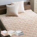 極暖敷きパッド〔SD〕 敷きパッド セミダブル 120×200 厚手 ベッドパッド 極暖 エアロゲル 敷き毛布 冬 マイクロファイバー 暖かい 起毛 洗える 抗菌 防臭 保温 ゴム付き ぼん家具