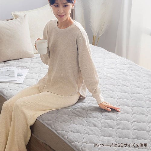 ぼん家具 極暖敷きパッド D おしゃれ ベッド 寝具 敷パッド ベッド