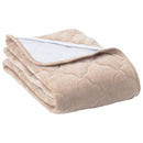 4層プレミアム敷きパッド〔S〕 敷きパッド シングル 100×200 厚手 ベッドパッド 敷き毛布 冬 マイクロファイバー 暖かい 起毛 洗える 抗菌 防臭 低ホル ゴム付き アルミシート入り ぼん家具