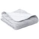 4層プレミアム敷きパッド〔D〕 敷きパッド ダブル 140×200 厚手 ベッドパッド 敷き毛布 冬 マイクロファイバー 暖かい 起毛 洗える 抗菌 防臭 低ホル ゴム付き アルミシート入り ぼん家具