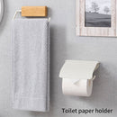 トイレットペーパーホルダー〔1連〕 トイレットペーパーホルダー ペーパーホルダー 1連 おしゃれ 2倍巻 3倍巻 太巻き 収納 DIY リノベ モダン ナチュラル 北欧 白 茶 単色 ぼん家具