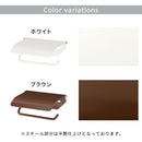 トイレットペーパーホルダー〔1連〕 トイレットペーパーホルダー ペーパーホルダー 1連 おしゃれ 2倍巻 3倍巻 太巻き 収納 DIY リノベ モダン ナチュラル 北欧 白 茶 単色 ぼん家具