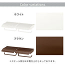 トイレットペーパーホルダー〔2連〕 トイレットペーパーホルダー ペーパーホルダー 2連 おしゃれ ダブル 2倍巻 3倍巻 太巻き 収納 DIY リノベ モダン ナチュラル 北欧 白 茶 単色 ぼん家具