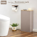 トイレラック トイレ収納 スリム ラック 木製 隠す収納 サニタリーラック トイレットペーパー ストッカー 生理用品 トイレラック 収納棚 縦長 隙間収納 おしゃれ PUTUPUTU