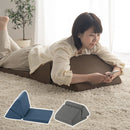低反発テレビ枕 クッションチェア 背もたれ 低反発 クッション ウレタン 大きい 折りたたみ 座椅子 サポート テレビ枕 ごろ寝 三角クッション ベッド 枕 サポートマット ぼん家具