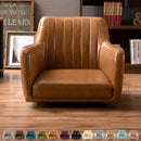 回転座椅子 座椅子 回転 肘掛け おしゃれ 回転座椅子 肘付き 座イス 勉強 肘置き 1人掛け 背もたれ 回転式 一人用 ファブリック コンパクト 一人暮らし フェイクレザー 合皮 ぼん家具