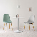 デスクチェア デスクチェア 椅子 シェルチェア ダイニングチェア ベロア調 ファブリック メッキ ゴールド脚 おしゃれ かわいい 北欧 ぼん家具