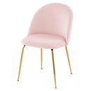 デスクチェア デスクチェア 椅子 オフィスチェア パソコンチェア おしゃれ ベロア調 学習 勉強椅子 北欧 ゴールド脚 ファブリック パーソナルチェア ぼん家具