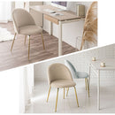 デスクチェア デスクチェア 椅子 オフィスチェア パソコンチェア おしゃれ ベロア調 学習 勉強椅子 北欧 ゴールド脚 ファブリック パーソナルチェア ぼん家具