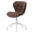 キャスター付きチェア デスクチェア オフィスチェア 椅子 おしゃれ パソコン チェア コンパクト 回転椅子 キャスター付き ワークチェア 肘なし 勉強椅子 PCチェア かわいい ぼん家具