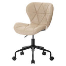 キャスター付きチェア デスクチェア オフィスチェア 椅子 おしゃれ パソコン チェア コンパクト 回転椅子 キャスター付き ワークチェア 肘なし 勉強椅子 PCチェア かわいい ぼん家具