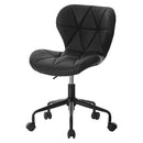 キャスター付きチェア デスクチェア オフィスチェア 椅子 おしゃれ パソコン チェア コンパクト 回転椅子 キャスター付き ワークチェア 肘なし 勉強椅子 PCチェア かわいい ぼん家具