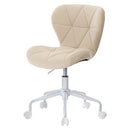 キャスター付きチェア デスクチェア オフィスチェア 椅子 おしゃれ パソコン チェア コンパクト 回転椅子 キャスター付き ワークチェア 肘なし 勉強椅子 PCチェア かわいい ぼん家具