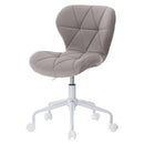 キャスター付きチェア デスクチェア オフィスチェア 椅子 おしゃれ パソコン チェア コンパクト 回転椅子 キャスター付き ワークチェア 肘なし 勉強椅子 PCチェア かわいい ぼん家具