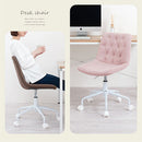 キャスター付きデスクチェア オフィスチェア デスクチェア ワークチェア 椅子 おしゃれ キャスター付き コンパクト パソコン 韓国風 ベロア調地 昇降機能 ぼん家具