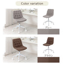 キャスター付きデスクチェア オフィスチェア デスクチェア ワークチェア 椅子 おしゃれ キャスター付き コンパクト パソコン 韓国風 ベロア調地 昇降機能 ぼん家具