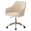 デスクチェア デスクチェア オフィスチェア 椅子 おしゃれ パソコン チェア かわいい 貝殻チェア 回転椅子 キャスター付き ワークチェア 勉強椅子 PCチェア 韓国風 ぼん家具