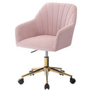 デスクチェア デスクチェア オフィスチェア 椅子 おしゃれ パソコン チェア かわいい 貝殻チェア 回転椅子 キャスター付き ワークチェア 勉強椅子 PCチェア 韓国風 ぼん家具