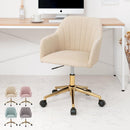 デスクチェア デスクチェア オフィスチェア 椅子 おしゃれ パソコン チェア かわいい 貝殻チェア 回転椅子 キャスター付き ワークチェア 勉強椅子 PCチェア 韓国風 ぼん家具