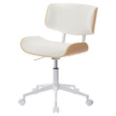 デスクチェア デスクチェア オフィスチェア 椅子 おしゃれ パソコン チェア 座面 広い 回転椅子 キャスター ワークチェア あぐら 木製 曲木 フェイクレザー ベロア ぼん家具