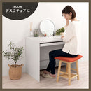 ファブリックスツール スツール 椅子 チェア ダイニング 木製 天然木 脚 ファブリック 布 棚付き 棚 収納 玄関 台所 食卓 シンプル ロータイプ 低め ぼん家具