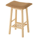 カウンターチェア 木製 ファブリック イス チェア スツール ハイタイプ カウンタースツール キッチンチェア 天然木 脚 木製 ファブリック 布 棚付き 収納 台所 ダイニング 食卓 シンプル ぼん家具