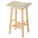 カウンターチェア 木製 ファブリック イス チェア スツール ハイタイプ カウンタースツール キッチンチェア 天然木 脚 木製 ファブリック 布 棚付き 収納 台所 ダイニング 食卓 シンプル ぼん家具