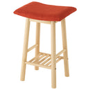 カウンターチェア 木製 ファブリック イス チェア スツール ハイタイプ カウンタースツール キッチンチェア 天然木 脚 木製 ファブリック 布 棚付き 収納 台所 ダイニング 食卓 シンプル ぼん家具