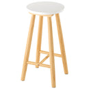 木製カウンターチェア 木製スツール 丸椅子 木製チェア イス チェア スツール ハイタイプ カウンタースツール キッチンチェア 天然木 脚 木製 1脚 高さ60cm 足置き シンプル ぼん家具